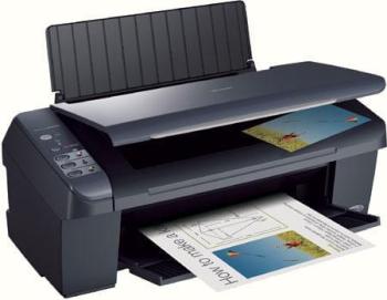 МФУ Epson Stylus CX4300 с ПЗК и чернилами