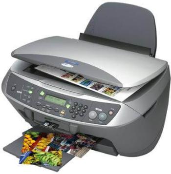 МФУ Epson Stylus CX6400 с ПЗК и чернилами