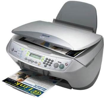 МФУ Epson Stylus CX6600 с ПЗК и чернилами