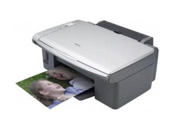 МФУ Epson Stylus DX4850 с ПЗК и чернилами
