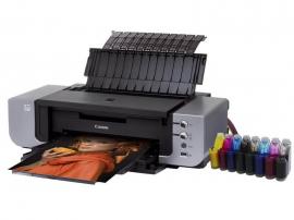 Принтер Canon PIXMA Pro 9000 с СНПЧ и чернилами