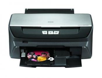 Цветной принтер Epson Stylus Photo R260 с ПЗК и чернилами