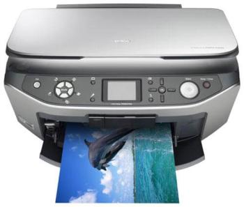 МФУ Epson Stylus Photo RX640 с ПЗК и чернилами