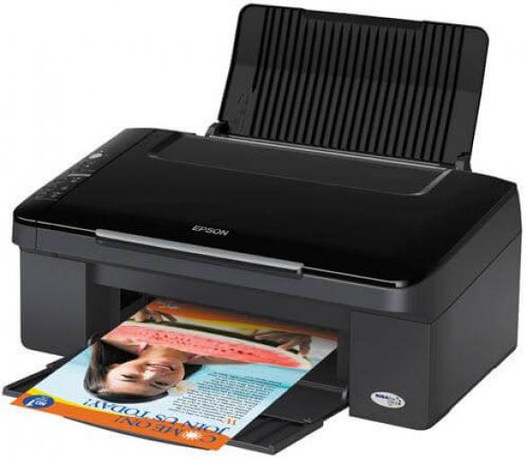 изображение МФУ Epson Stylus TX100 с перезаправляемыми картриджами