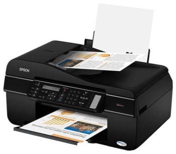 МФУ Epson Stylus Office TX510FN с ПЗК и чернилами