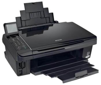 МФУ Epson Stylus Office SX515W с ПЗК и чернилами