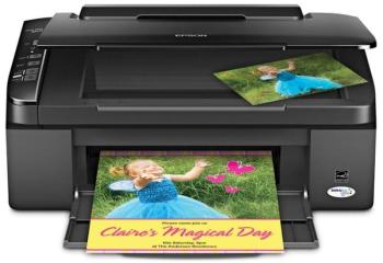 МФУ Epson Stylus NX115 с ПЗК и чернилами