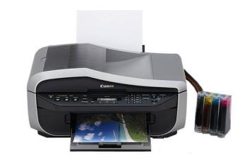 МФУ Canon PIXMA MX310 с СНПЧ и чернилами