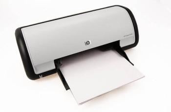 Принтер HP Deskjet D1455 с СНПЧ и чернилами