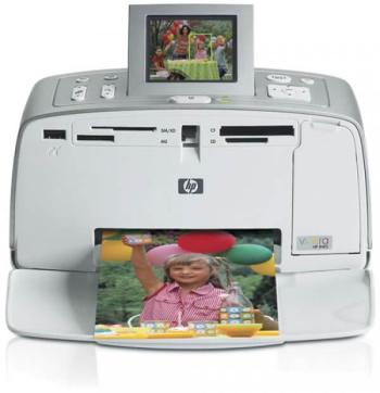 Принтер HP Photosmart 385, Photosmart 385v, Photosmart 385xi с СНПЧ и чернилами