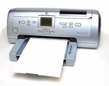 Принтер HP Photosmart 7960 с СНПЧ и чернилами
