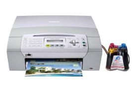 МФУ Brother MFC-250C с СНПЧ и чернилами МФУ Brother MFC-250C с СНПЧ и чернилами