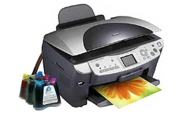 Фото Epson RX620 с СНПЧ