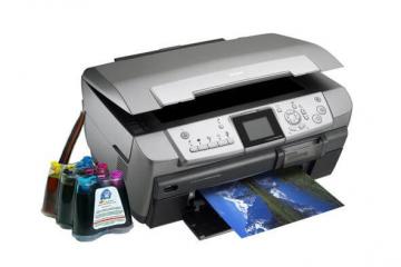Фото Epson RX700 с СНПЧ