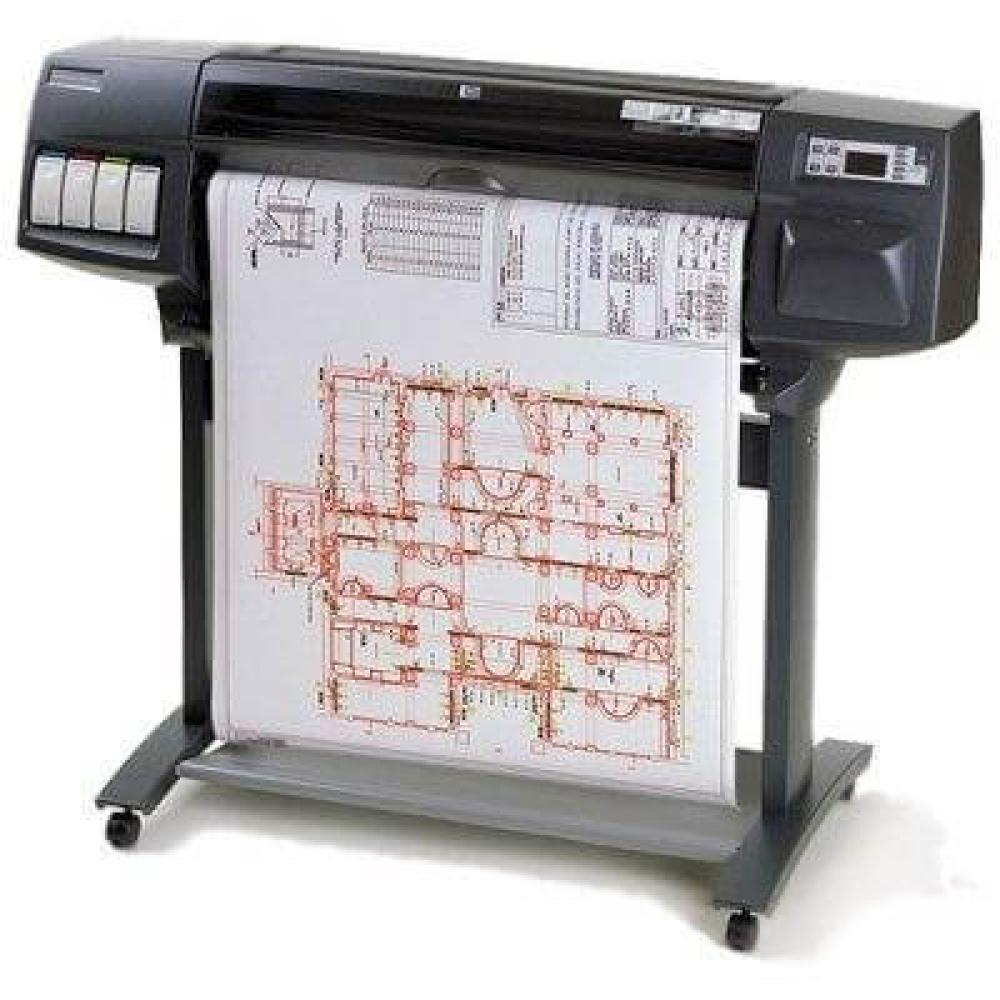 изображение Плоттер HP DesignJet 1055 с СНПЧ - изображение 2