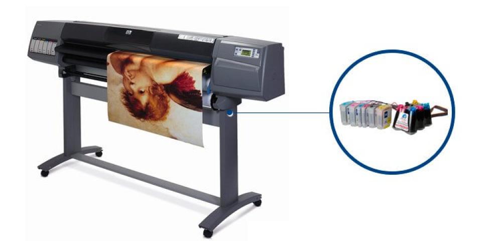 изображение Плоттер HP DesignJet 5500 с СНПЧ - изображение 1