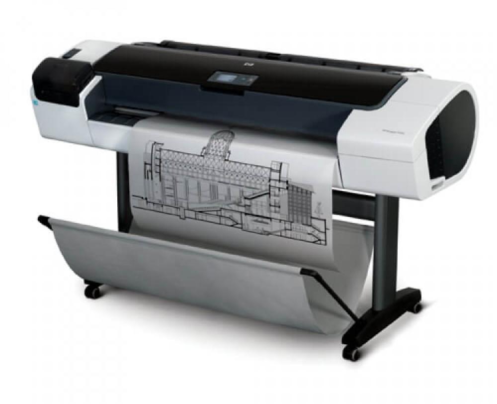 изображение Плоттер HP DesignJet T1200 с СНПЧ - изображение 3