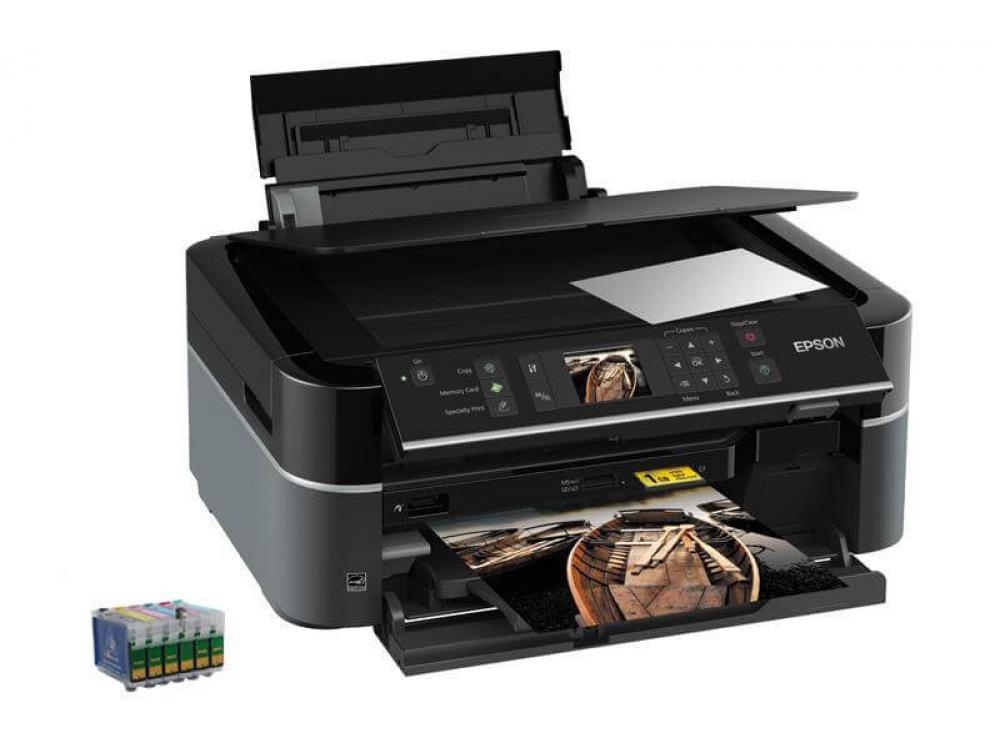 изображение МФУ Epson Stylus Photo TX650, TX659 с перезаправляемыми картриджами