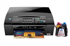МФУ Brother DCP-375CW с СНПЧ и чернилами МФУ Brother DCP-375CW с СНПЧ и чернилами
