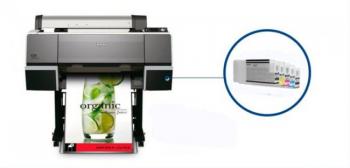 Плоттер Epson Stylus Pro 7700 с ПЗК и чернилами