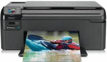 МФУ HP Photosmart B109g с СНПЧ и чернилами