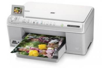 МФУ HP Photosmart C6375 с СНПЧ и чернилами