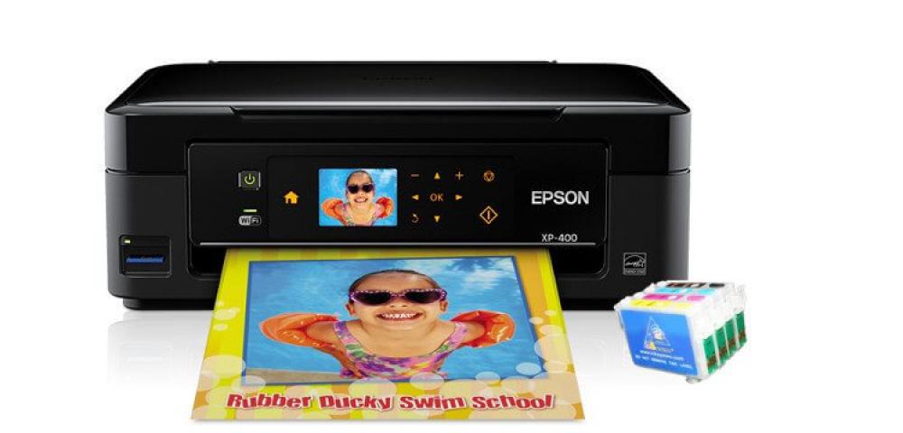 изображение МФУ Epson Expression Home XP-400 Refurbished by Epson с перезаправляемыми картриджами - изображение 1