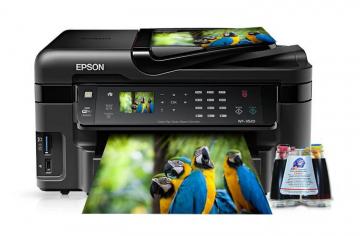 Фото Epson WF-3520DWF Refurbished с СНПЧ