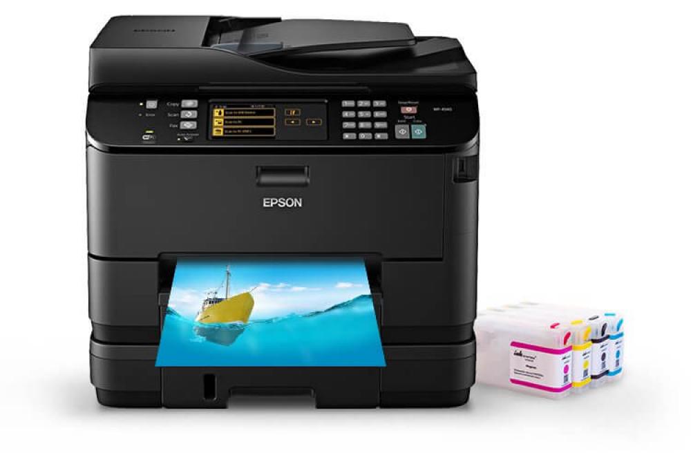 изображение МФУ Epson WorkForce Pro WP-4540 Refurbished by Epson с перезаправляемыми картриджами - изображение 1