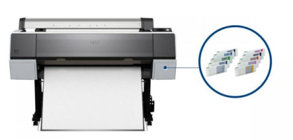 изображение Плоттер Epson Stylus Pro 9900 Refurbished by Epson с ПЗК - изображение 1