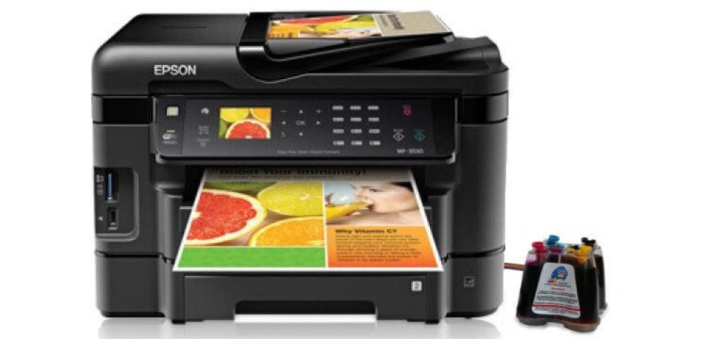 Фото Epson WF-3530 с СНПЧ - изображение 1