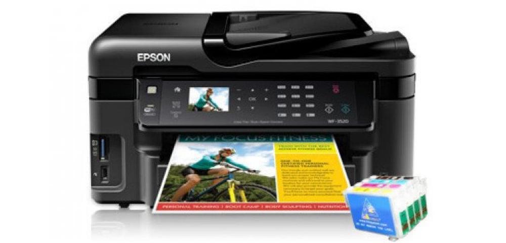 изображение МФУ Epson Workforce WF-3520DWF Refurbished by Epson с перезаправляемыми картриджами - изображение 1