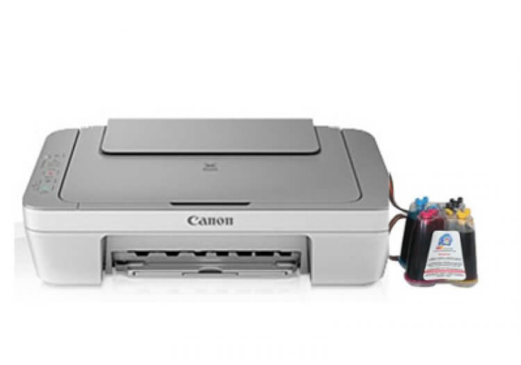 

МФУ Canon PIXMA MG2440 с СНПЧ и чернилами