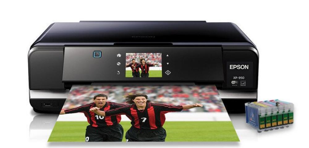 изображение МФУ Epson Expression Photo XP-950 с перезаправляемыми картриджами - изображение 1