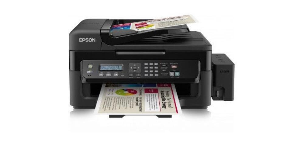 изображение МФУ Epson L555 с оригинальной СНПЧ - изображение 1