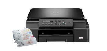МФУ Brother DCP-J100 с ПЗК и чернилами