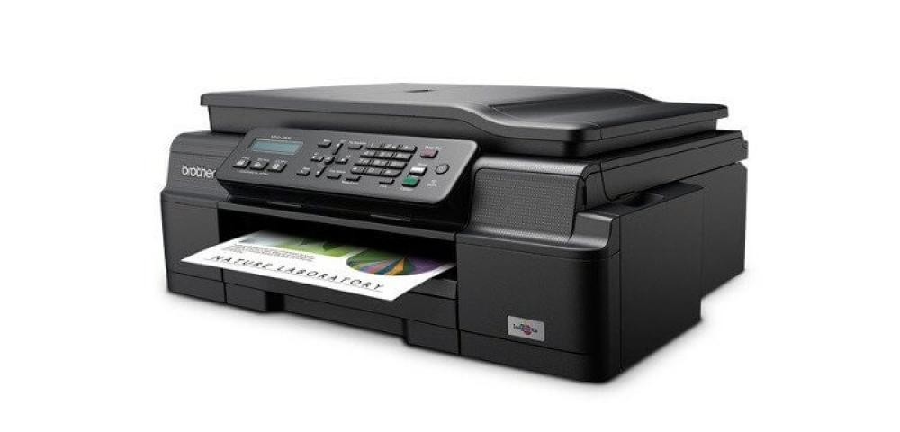 изображение МФУ Brother MFC-J200 с ПЗК и чернилами - изображение 2