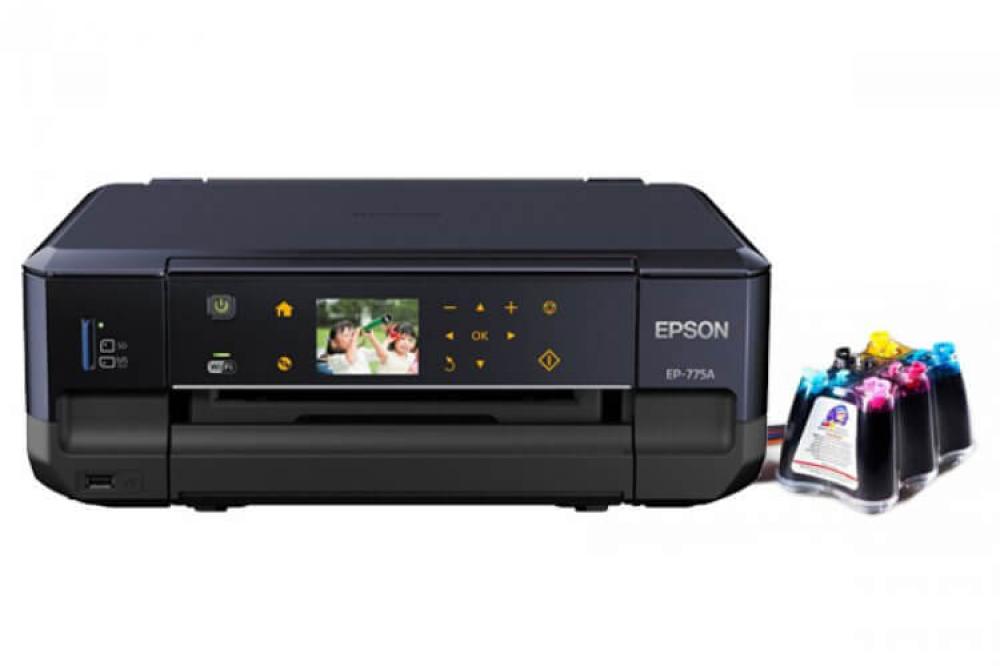 Фото Epson EP-775A с СНПЧ - изображение 1