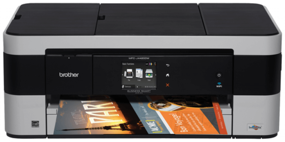 изображение МФУ Brother MFC-J4420DW с ПЗК и чернилами - изображение 5
