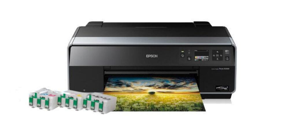 изображение Цветной принтер Epson Stylus Photo R3000 с ПЗК (США) - изображение 1