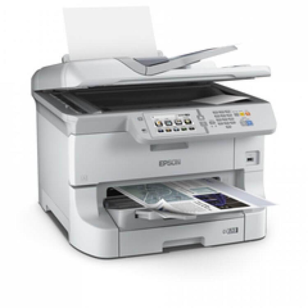 изображение МФУ Epson WorkForce Pro WF-8590DWF с ПЗК - изображение 3
