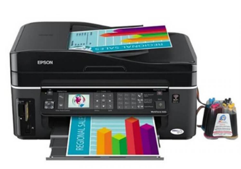 Фото EPSON WorkForce 600 Refurbished с СНПЧ - изображение 1