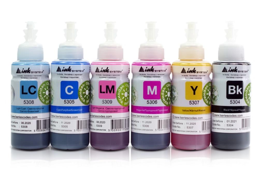 изображение Чернила INKSYSTEM для фотопечати на Epson Colorio EP-707A - изображение 1