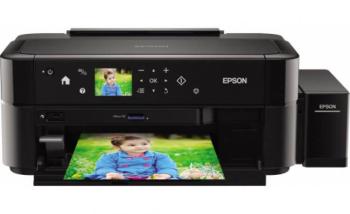 Принтер Epson L810 с оригинальной СНПЧ и чернилами INKSYSTEM