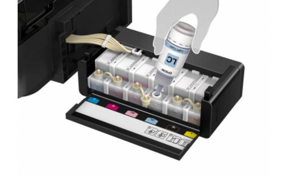 изображение Принтер Epson L810 с оригинальной СНПЧ и чернилами INKSYSTEM - изображение 4