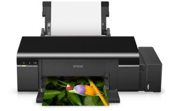 Принтер Epson Inkjet Photo L800 с оригинальной СНПЧ и чернилами