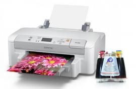 Принтер Epson PX-S740 с СНПЧ и чернилами