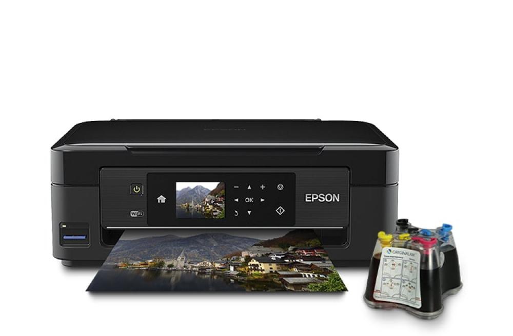 изображение МФУ Epson Expression Home XP-422 с СНПЧ и чернилами - изображение 1