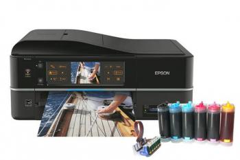 МФУ Epson Stylus Photo PX820FWD с СНПЧ и чернилами INKSYSTEM Industrial МФУ Epson Stylus Photo PX820FWD с СНПЧ и чернилами INKSYSTEM Industrial