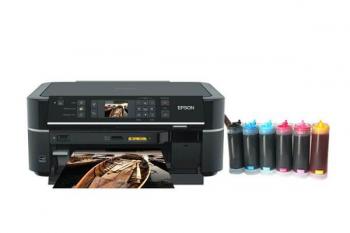 МФУ Epson Stylus Photo TX650 с СНПЧ и чернилами INKSYSTEM Industrial
